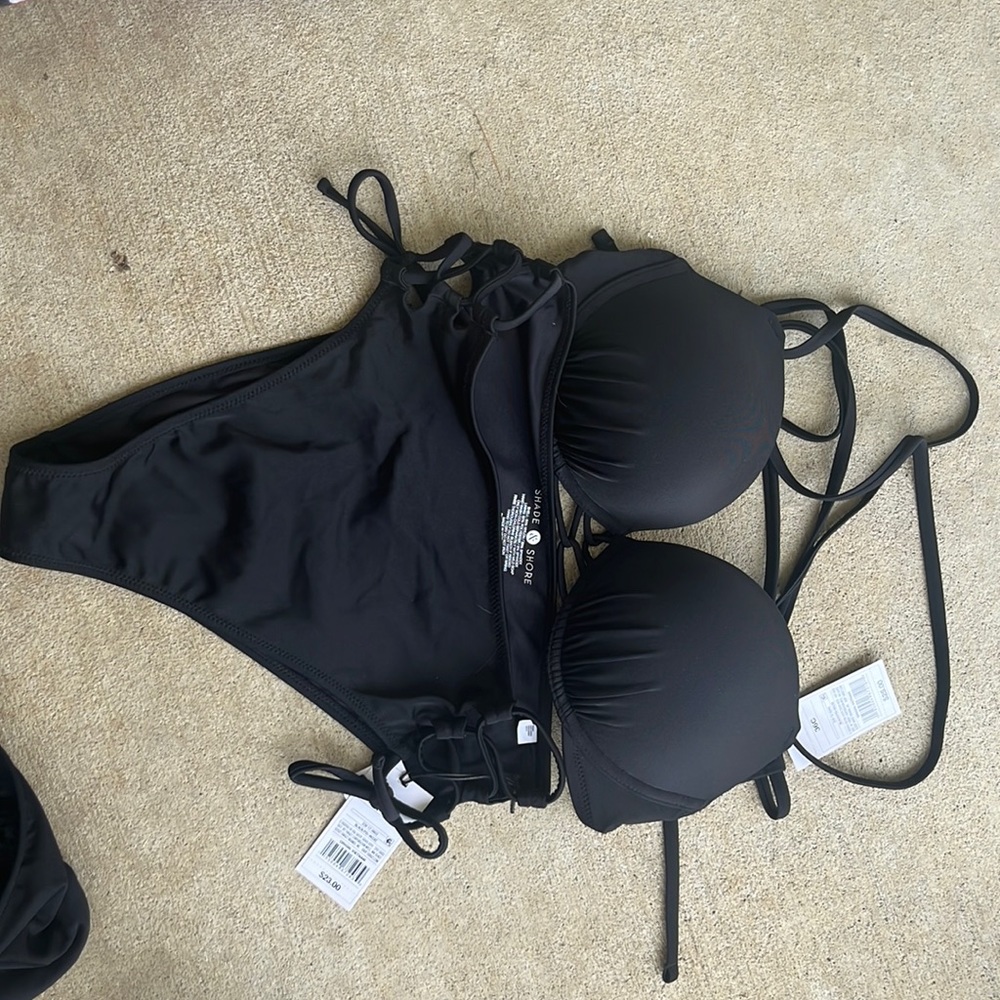 Sexy black bikini NWT